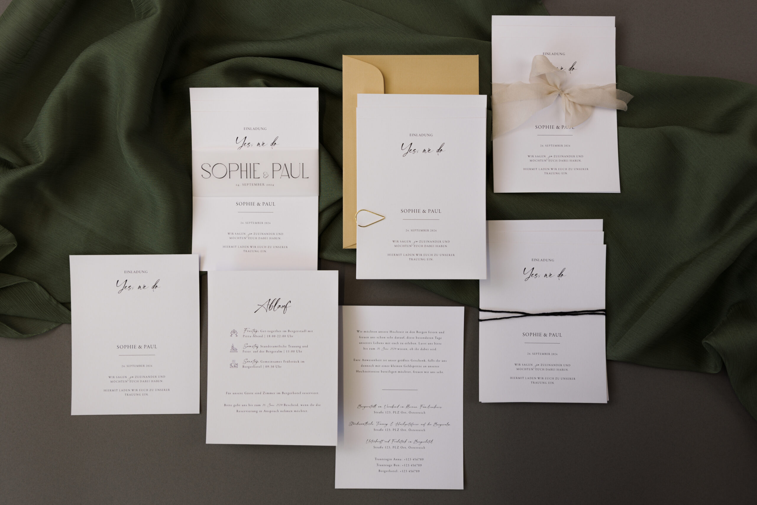 Musterkarte Einladung #Yes, we do – Bild 9