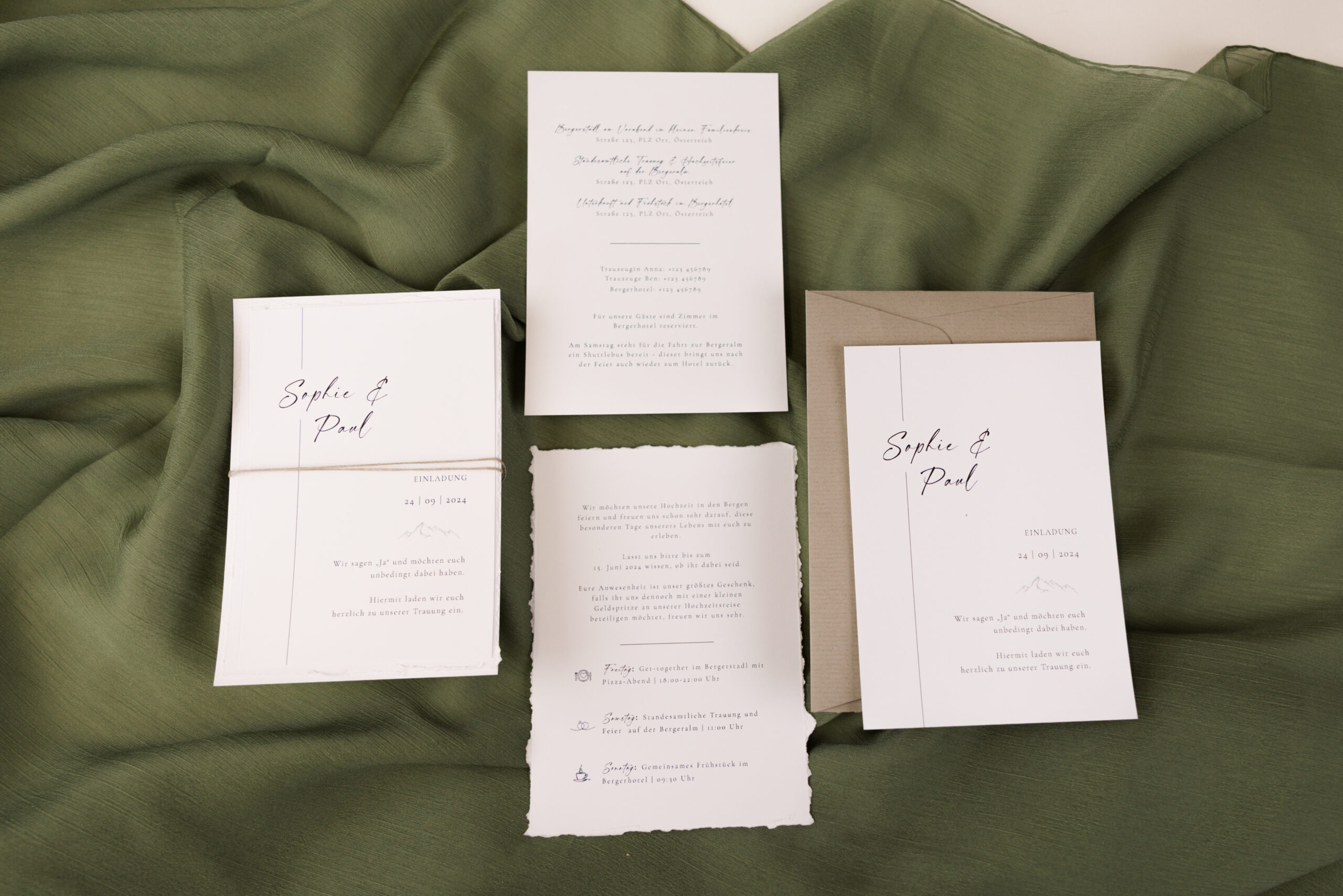 Musterkarte Einladung #Zweierlei – Bild 8