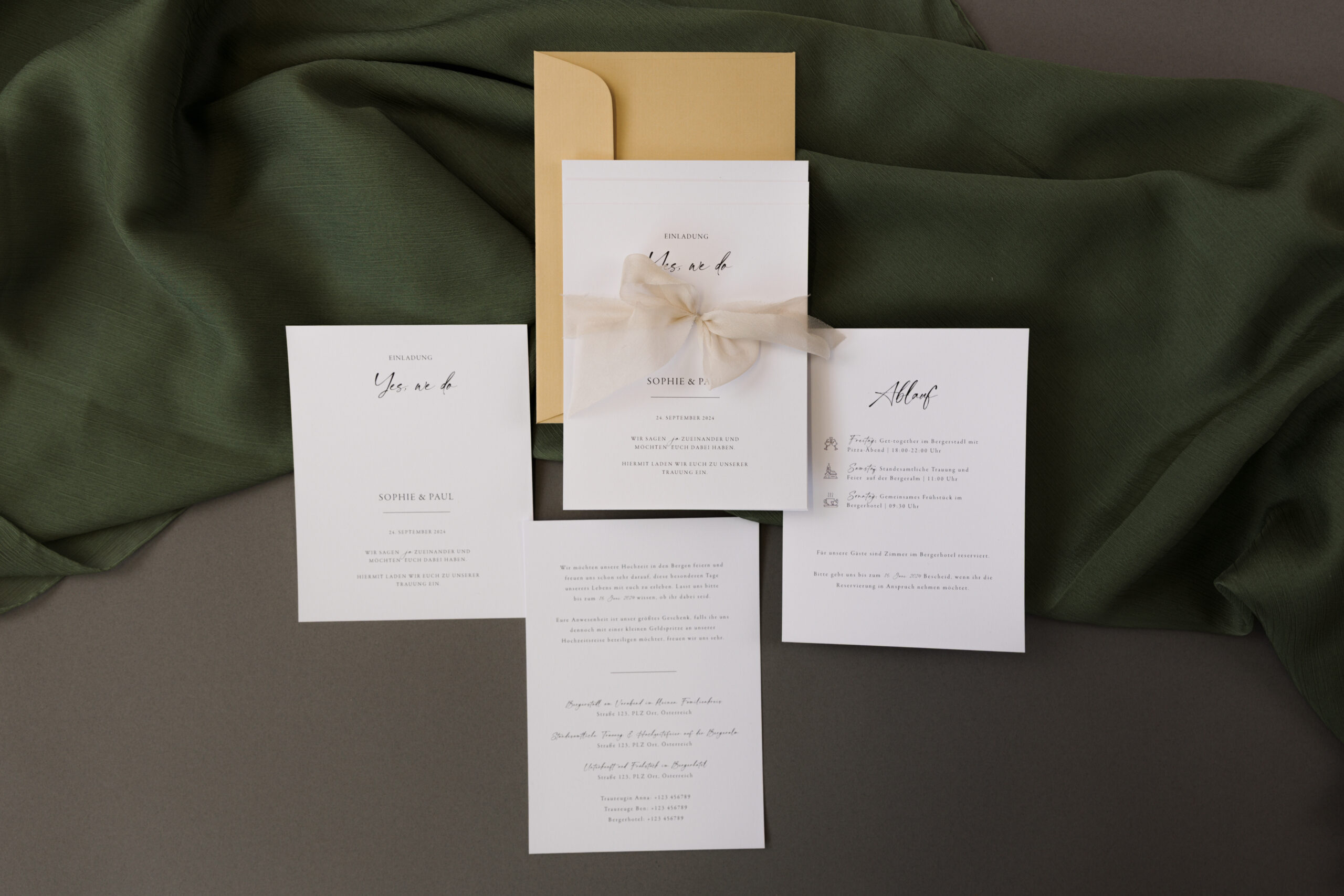 Musterkarte Einladung #Yes, we do – Bild 6