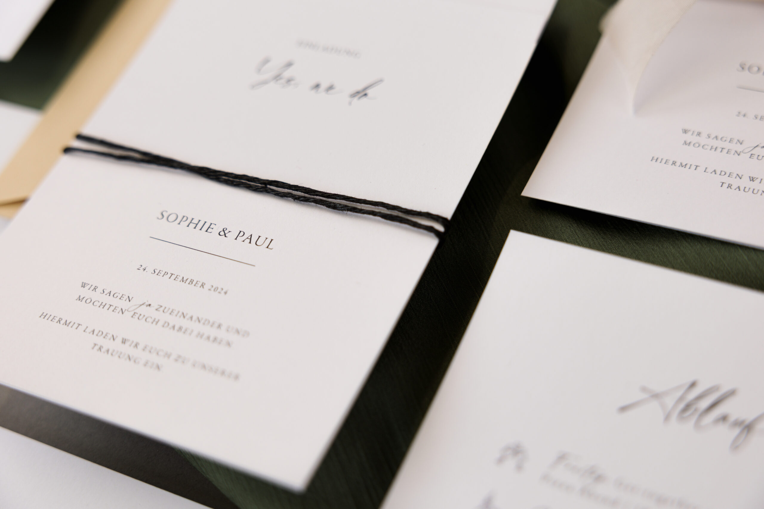 Musterkarte Einladung #Yes, we do – Bild 3