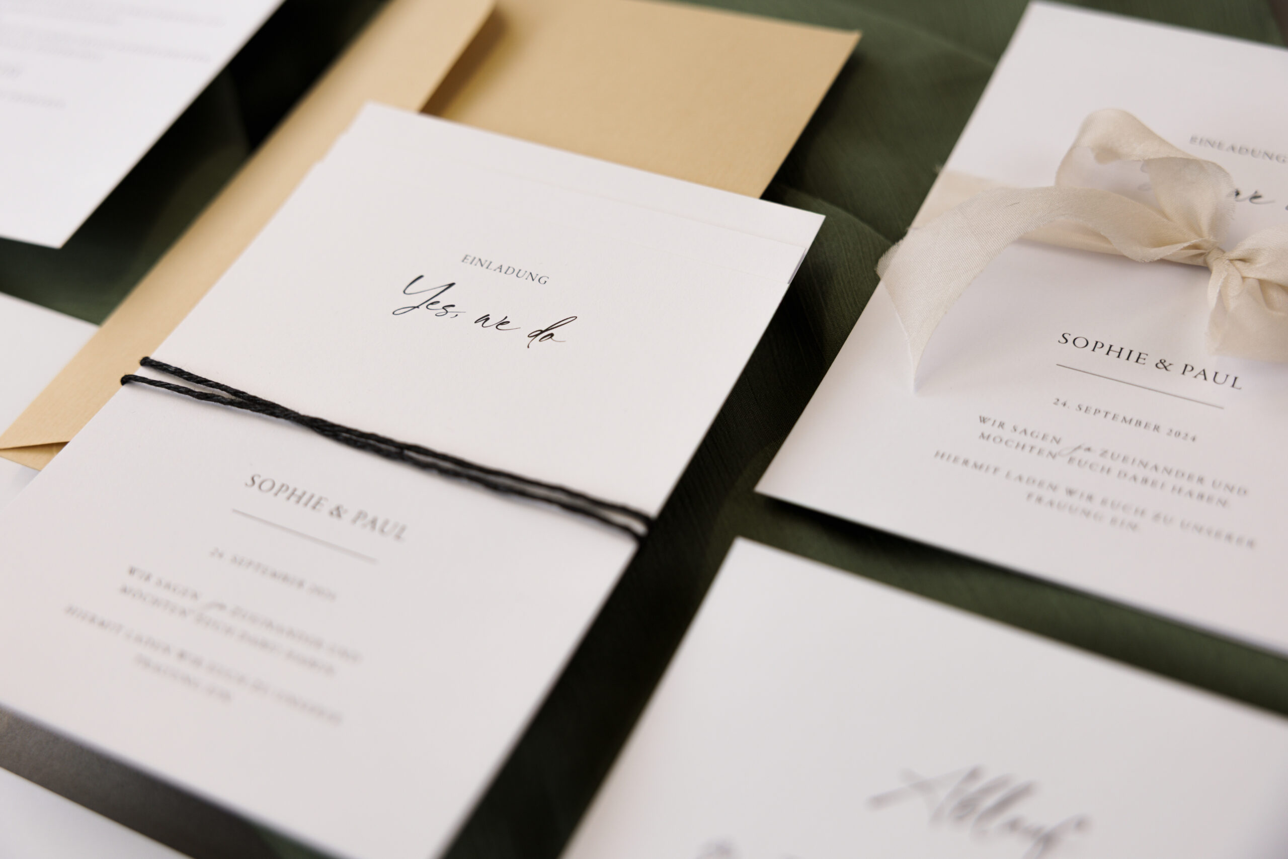 Musterkarte Einladung #Yes, we do – Bild 2